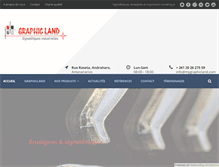 Tablet Screenshot of mygraphicland.com